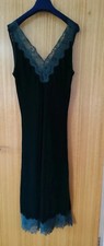 Zara XS green velvet Dress