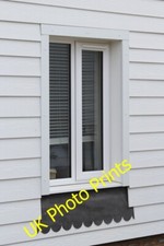 Photo 6x4 White Cedral cladding, Valley Park Rye  c2015