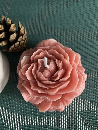 Rose shaped candle - rose,
