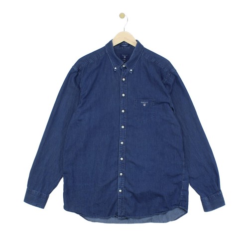 Gant denim shirt mens size - denim,