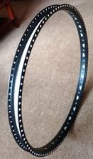 NEW Onza Pro Hog 26" `Side Drilled Front Trials Bike Rim  Tape 28 hole RARE 39mm