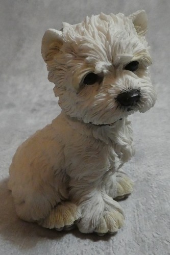 Westie puppy figure sculpture - westie,