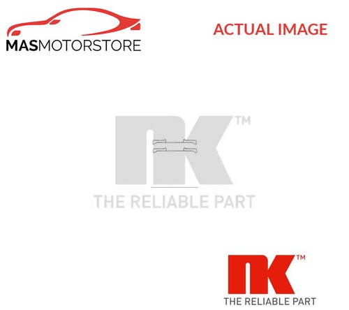 Brake pads fitting kit shims - kit,