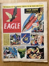 Eagle Comic Vol.5 No.41 8th October 1954 Dan Dare, P.C. 49, Riders of the Range