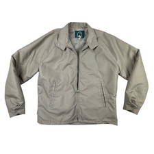 Vintage Mens Ozark Trail Sherpa Lined Zip Up Jacket Coat Made In The USA Size L