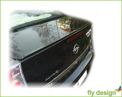 Rear spoiler suitable - for, opel