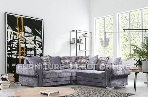 Verona grey fabric - verona, corner