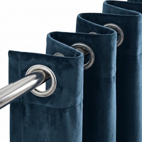 Velvet blackout curtains 90x90 - velvet,