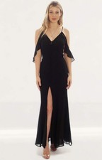 Jarlo Womens Black Maxi Dress