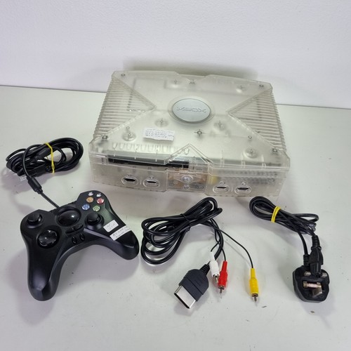 Microsoft xbox original clear - xbox,