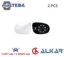 6431403 REAR VIEW MIRROR GLASS PAIR LHD ONLY ALKAR 2PCS NEW OE REPLACEMENT