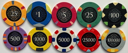 Penthouse ceramic poker - penthouse,