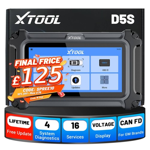 Xtool d5s obd2 scanner - scanner, engine