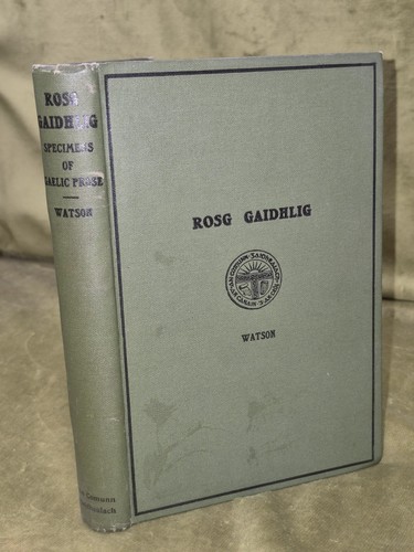 Rosg gaidhlig specimens - rosg,
