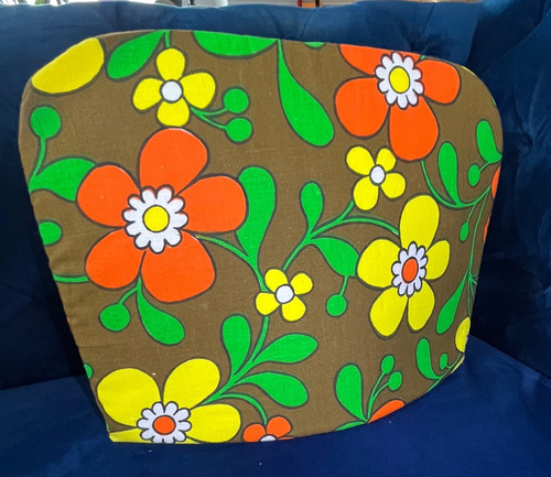 Vintage 1970s floral padded