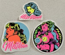 3 x MELTDOWN SKATES - SEXY