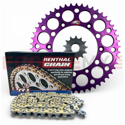Yamaha yz125 purple renthal - yz125,