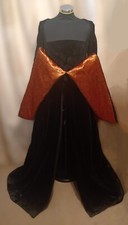 Stunning Black Velvet Tudor