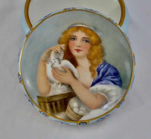 Antique limoges dresser box - antique,