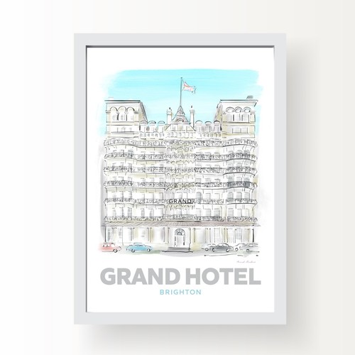 Grand hotel brighton - hotel, art