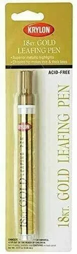 Krylon 18kt gold leafing pen - 18kt,