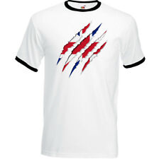 Ripped Claw Union Jack Flag Mens British T-Shirt Team GB UK St Georges Day Top