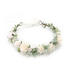 Greenery Flower Crown for