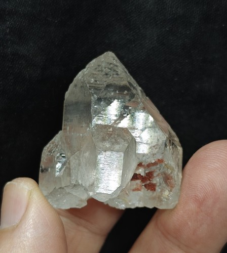 Natural quartz crystal with - quartz,