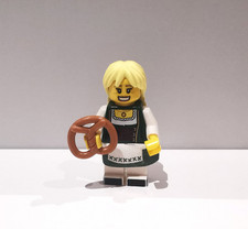 LEGO Pretzel Girl col165 Minifigure. Collectable Series 11. CMF.