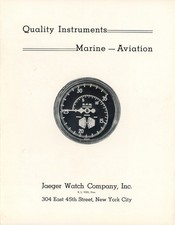 Rare 1930s Jaeger Watch Co