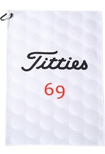 “Titties” Golf Towel with