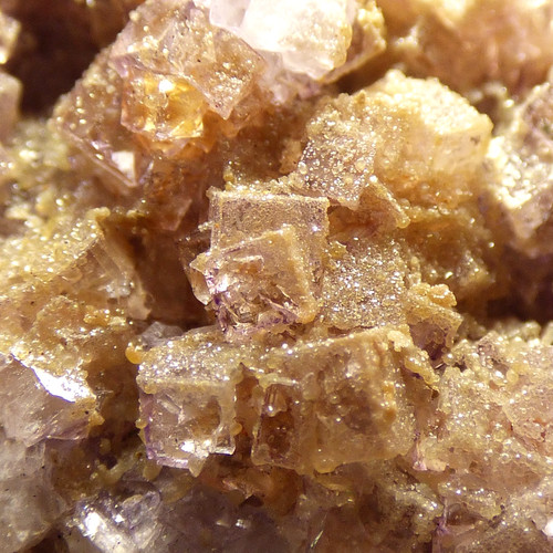 Smithsonite purple fluorite - smithsonite,
