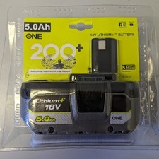 18V 5.0Ah Genuine Lithium Battery For Ryobi P108 ONE+ Plus RB18L40 RB18L50 P104