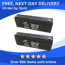 2 × 12V 2.3Ah Replacement