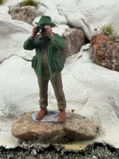 MODEL Railway Miniature BIRD WATCHER TRAIN SPOTTER Hand Painted 1:76/oo Scale