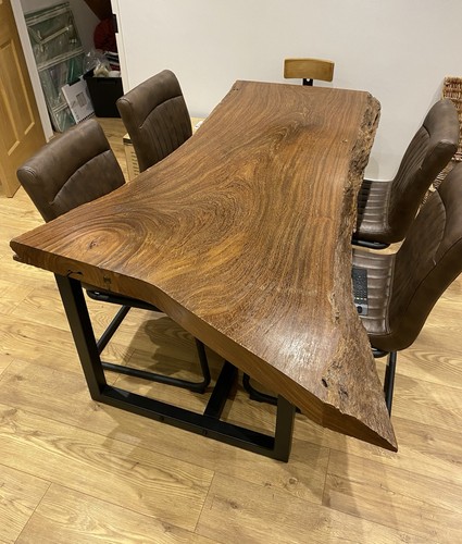 Solid wood live edge wild - wood,