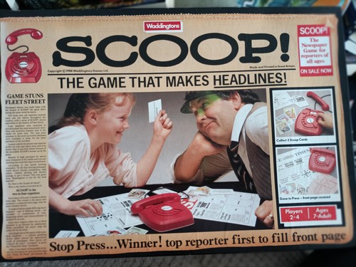 Scoop waddingtons complete - scoop, waddingtons.