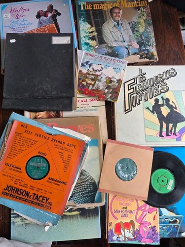 Bundle vintage vinyl record
