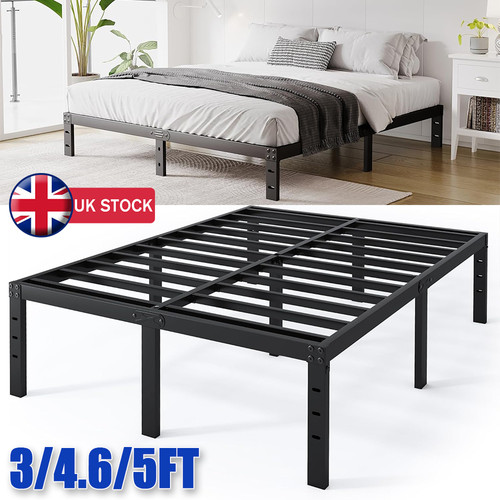 5ft metal bed frame - metal,