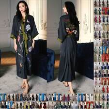 UK Women Satin Kimono Robe