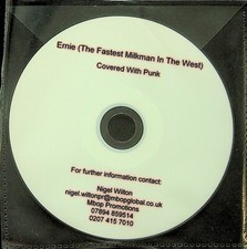 COVERED WITH PUNK- Ernie (The Fastest Milkman In The West) PROMO CD Benny Hill