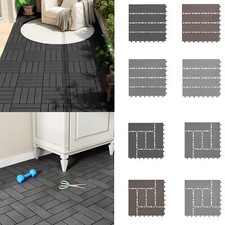 11x WPC Decking Tiles Garden