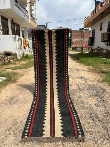 Navajo runner handmade wool - runner,