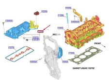 NISSAN QASHQAI J11 MK2 ENGINE VALVE ROCKER ARM COVER 1326400Q0J NEW GENUINE