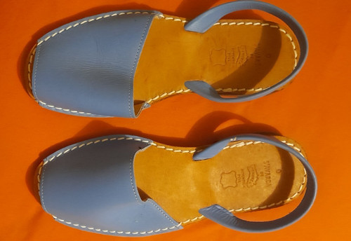 Avarca menorca leather flat - s'avarca,