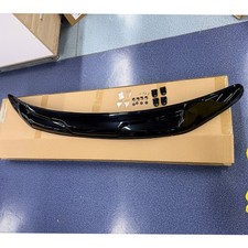 FOR NISSAN NAVARA BONNET WIND STONE DEFLECTOR PROTECTOR GUARD BLACK 2016-2022