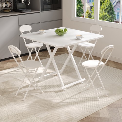 Small wooden folding table - folding,