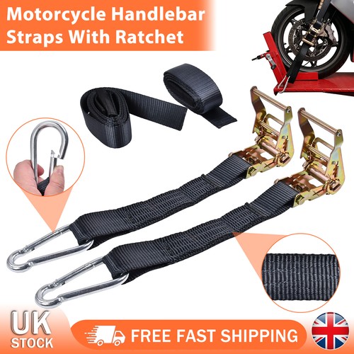 Motorcycle handlebar tie down - motorcycle,