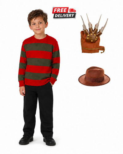 Kids 3pc freddy krueger - freddy,