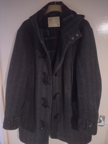 Trait mens duffle coat - duffle, size